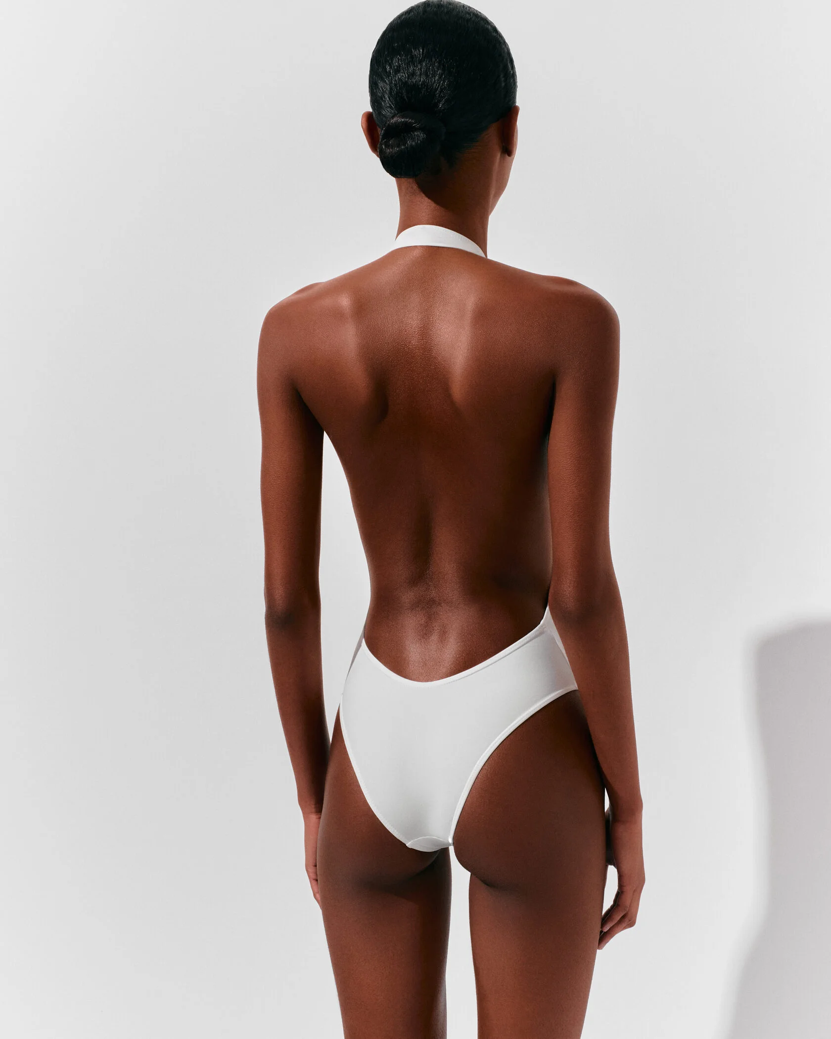 Купальник слитный VEA, Белый