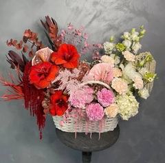 Корзина Летний Парад цветов