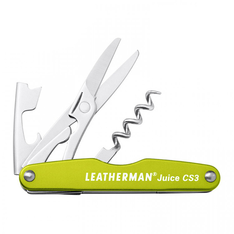 Мультитул Leatherman Juice CS3, 4 функции, салатовый