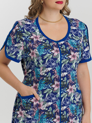 1354В Халат на молнии