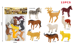 Набор животных+зебра\8044 38*21 12 в уп