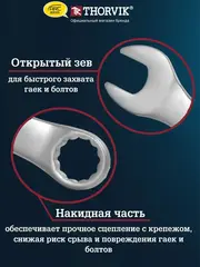 Thorvik W3S20TB Набор ключей гаечных комбинированных серии ARC, 6-32 мм, 20 предметов