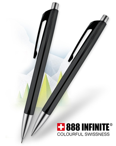 Карандаш механический Carandache Office 884 Infinite Black, 0,7 mm (884.009)