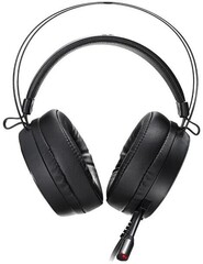 Гарнитура RAPOO Игровая гарнитура проводная VH500 Virtual 7.1, черный