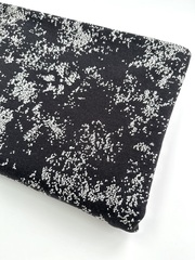 Трикотаж жаккардовый, футер 3-х ниточный, Графит