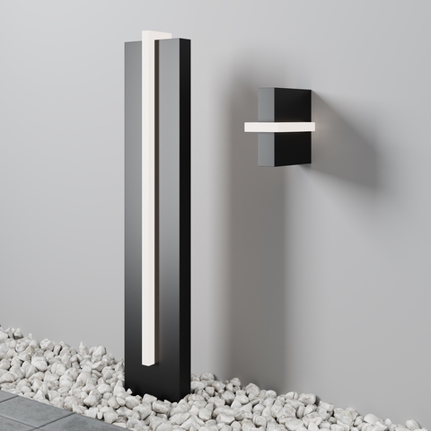 Уличный настенный светодиодный светильник Maytoni Line O484WL-L6GF3K