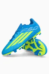 Бутсы adidas F50 Club FG/MG Junior - синий