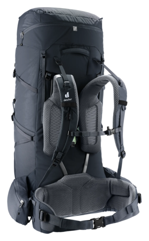Картинка рюкзак туристический Deuter Aircontact Core 70+10 Black - 13