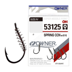 53125 № 6 Крючки Owner SPRING CCN w/eye / продажа от 5 уп.