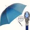 Зонт-трость Pasotti 185N 21284-17 BLUE SWAROVSKI