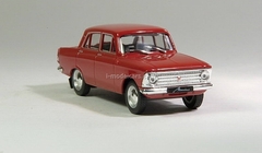 Moskvich-408 dark red 1:43 DeAgostini Auto Legends USSR #12