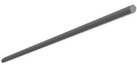 Wow Stripes GRADIENT ROUNDED EDGE BLACK MATT 0.8x30