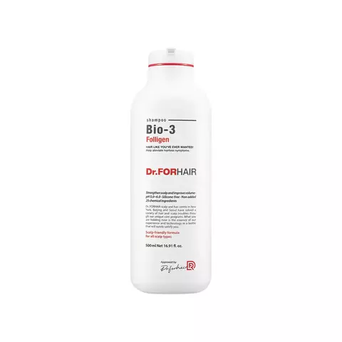 Шампунь Dr.FOR HAIR BIO-3 Folligen 500 мл