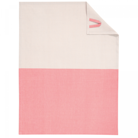 Полотенце кухонное 50x70 Cawo Cuisine Duo 535 23 бежево-розовое