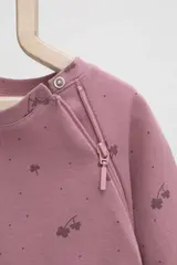 комбинезон для новорожденных  К 6444/морозная вишня,клевер