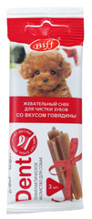Titbit жевательный снек DENT со вкусом говядины (для мини пород собак) 3 шт