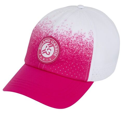 Теннисная кепка Roland Garros Casquette Graphic - white/pink