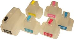 Перезаправляемые картриджи HP 177 с авточипами. Картриджи: HP C8721HE, C8771HE, C8772HE, C8773HE, C8774HE, C8775HE.