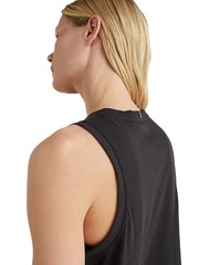 Женский теннисный топ Tommy Hilfiger Performance Mesh Racer Tank - black