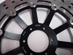 Диск тормозной передний черный на Honda CBR XX Blackbird 1100 97-98