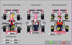 3 D Стенд GARDIA Ltd. G-point I, (сход-развал)