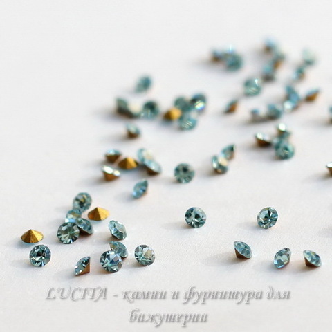 1028 Стразы Сваровски Aquamarine PP 3 (1,0-1,1 мм), 20 штук (1)