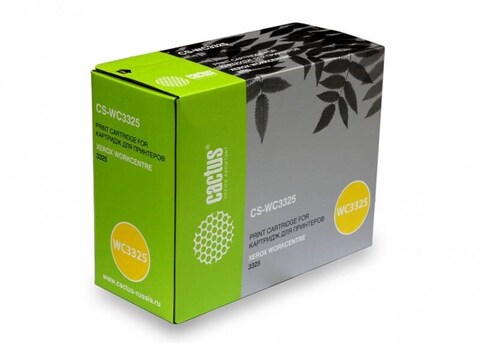 Картридж лазерный Cactus CS-WC3325 106R02312 черный (11000стр.) для Xerox WorkCentre 3325
