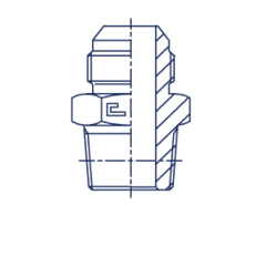 Штуцер FC JIC 1.7/8" NPT1.1/2" CAST