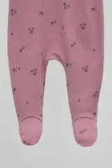 комбинезон для новорожденных  К 6444/морозная вишня,клевер