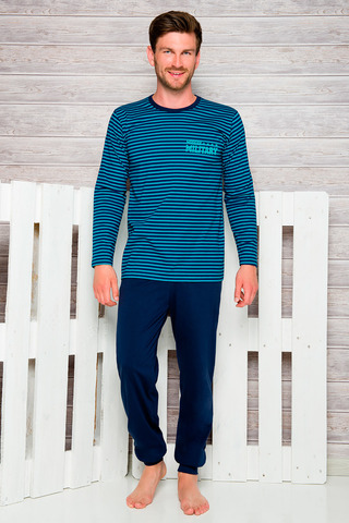 Мужская пижама 7W Max 374-372 Dark Blue Taro