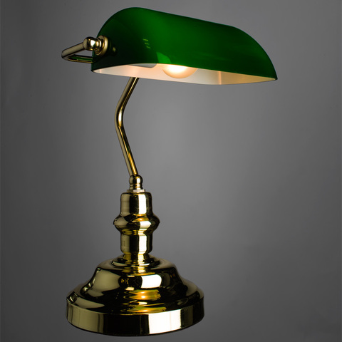 Настольная лампа Arte Lamp Banker A2491LT-1GO
