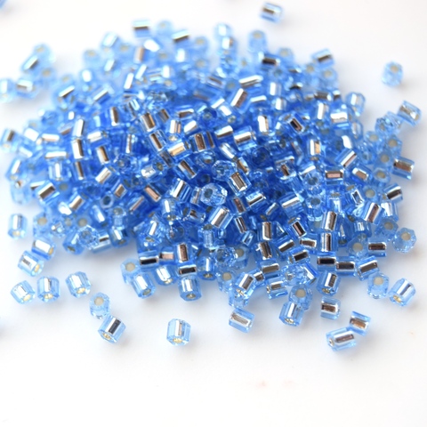 Бисер Тохо Hexagon 11/0 0033 светло-синий