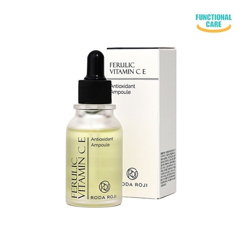 Roda Roji Ferulic Vitamin C E Antioxidant Ampoule антиоксидантная сыворотка выравнивающая тон с феруловой кислотой и витаминами С и Е