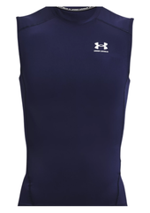 Теннисная футболка Under Armour Men's HeatGear Armour Sleeveless - White, Blue