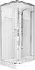 Aquanet 263869 Passion S 2.0, Душ. кабина квадрат, 900x900, зеркало, прозр/хром. Набор (263869)