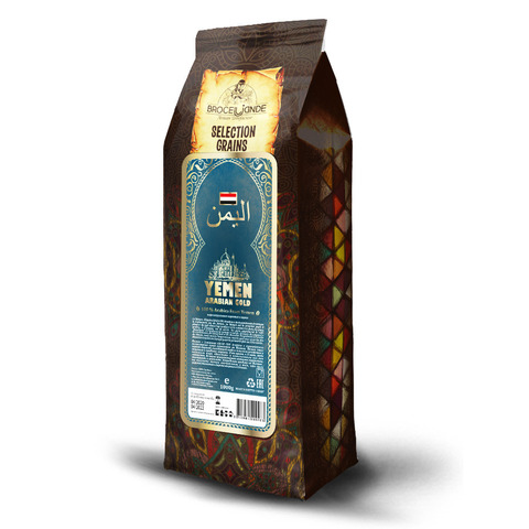 купить Кофе в зернах Broceliande Yemen Arabian Gold, 1 кг (Броселианд)
