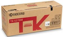 Тонер-картридж Kyocera TK-5270M для P6230cdn/M6230cidn/M6630cidn, пурпурный. Ресурс 6000 страниц (1T02TVBNL0)