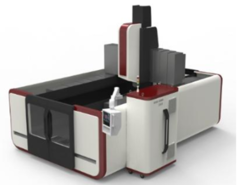 Портальный фрезерный обрабатывающий центр с ЧПУ «HIRUNG» SP2216HPG