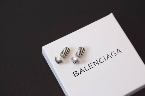 Серьги Balenciaga винтики