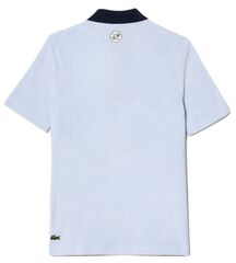Женское поло Lacoste Roland Garros Edition Terry Knit Tennis Polo Shirt - light blue/navy blue