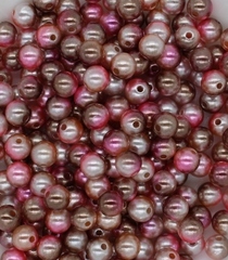 Бусины пришивные, Ø 6 мм, 50 гр