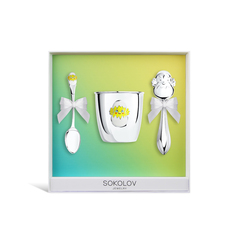 2304010035-stakanchik-cyplenok-iz-serebra-925-proby-s-pozolotoj-i-ehmalyu