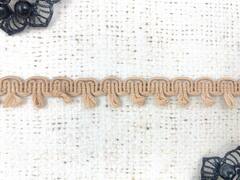 Тесьма отделочная, 1,5 см, бежевый