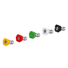 ЗУБР для пистолета МИГ-280, комплект цветных насадок 5 шт (70408-280)