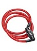 Картинка замок велосипедный Kryptonite Cables Keeper 712 Combo cable red - 1