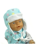 Зимний комплект - На кукле. Одежда для кукол, пупсов и мягких игрушек.