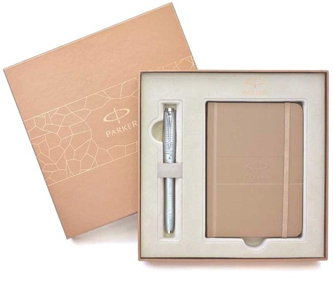 Набор подарочный Parker Urban Premium Vacumatic F206, Silver-Blue СT (1935009)