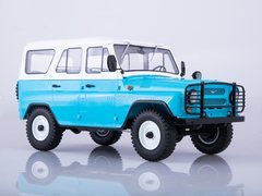 UAZ-31514 blue-white 1:18 Start Scale Models (SSM)