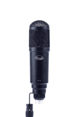 Микрофон ОКТАВА МК-119 микрофон конденсаторный, цвет - черный, деревянный футляр