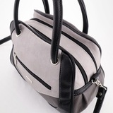 Сумка Саломея 325 мульти итальянский серо-черный